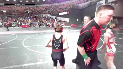 79 lbs 5th Place Match - Graden Swanson, Omro Youth Wrestling vs Vincent Rubens, Askren Wrestling Academy