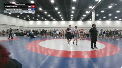 150 lbs Cons. Sub-semis - James Campos, Sly Fox Wrestling Club vs Parker Reynolds, SoWalElite