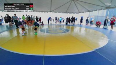 130-140 lbs Round 1 - Mia Morales, Cal Grapplers Wrestling Club vs Raelene Velazco, Cal Grapplers Wrestling Club