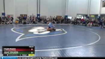 184 lbs Prelim - Tyler Pelech, Alfred State College vs Grant Walnoha, Johns Hopkins University