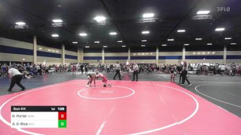 132 lbs Semifinal - Rand Porter, Dominate WC vs Azuan Gonzales-Rice, Inland Elite