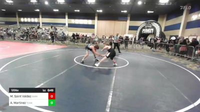 120 lbs Consi Of 64 #2 - Mateo Saint Valdez, Dark Knights vs Anthony Martinez, Team So-Cal WC