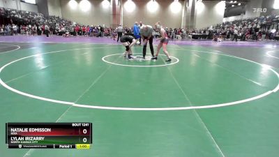 155 lbs Cons. Round 4 - Natalie Edmisson, Nixa vs Lylah Irizarry, North Kansas City