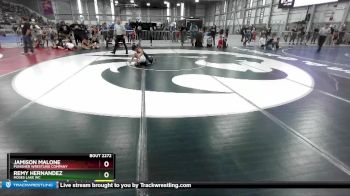 56 lbs Cons. Round 5 - Remy Hernandez, Moses Lake WC vs Jamison Malone, Punisher Wrestling Company