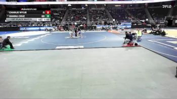 107 lbs 1st Place Match - Charlie Wylie, Port Jervis-9 vs Gianna Cruz, Ursuline-1