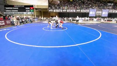 Boys 1A 132 lbs Cons. Round 2 - Denali Deming, Blaine vs Burton Chavis, Hoquiam