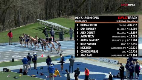 Men’s 1500m Open, Heat 3