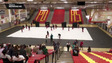Redwood HS "Visalia CA" at 2026 WGI Guard Palm Desert Regional+