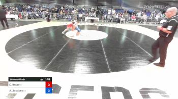 108 lbs Quarterfinal - Clare Booe, PA vs Alexsys Jacquez, CO