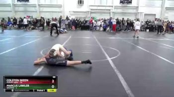 88 lbs Round 1 (8 Team) - Colston Skeen, Mullet Army vs Marcus Lawler, Nauman