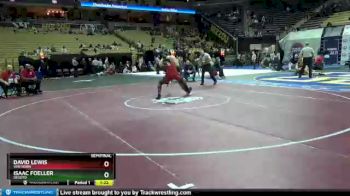 220 Class 3 lbs Semifinal - Isaac Foeller, DeSoto vs David Lewis, Van Horn