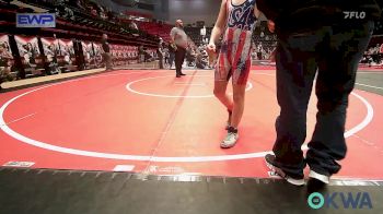 90 lbs Consolation - Rhett Powers, Tiger Trained Wrestling vs Dylan Roberts, Claremore Wrestling Club