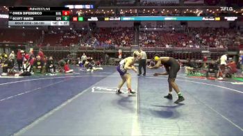 3A-190 lbs Cons. Round 2 - Owen Difederico, Burlington vs Scott Smith, Southeast Polk