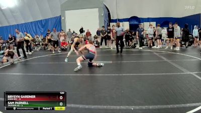 120 lbs Round 3 (8 Team) - Brysyn Gardner, Noke RTC vs Sam Parnell, Jackson HS