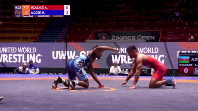 61 kg Quarterfinal - Michael McGee, USA vs Aliabbas, Rzazade, AZE