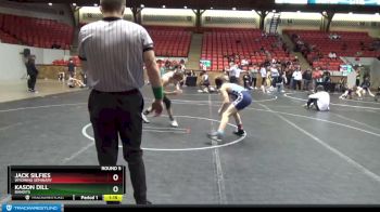 110-115 lbs Round 5 - Jack Silfies, Wyoming Seminary vs Kason Dill, Bandits