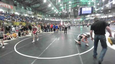 140 lbs Round Of 16 - Haydn Lebsack, Eaton vs Bryant Turner, Meeker Cowboys