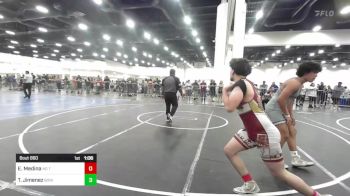 165 lbs Round Of 16 - Emmanuel Medina, No Team vs Thomas Jimenez, Bonita HS