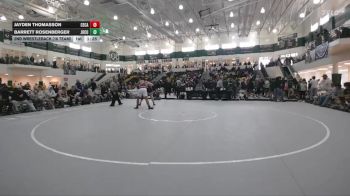 285 lbs 2nd Wrestleback (16 Team) - Jayden Thomasson, Central (Carroll) vs Barrett Rosenberger, Jones County