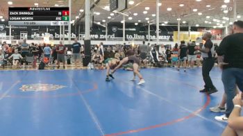 115 lbs Rr Rnd 4 - Zack Swingle, Phillipsburg - HSC vs Logan Worth, Apache - HSC