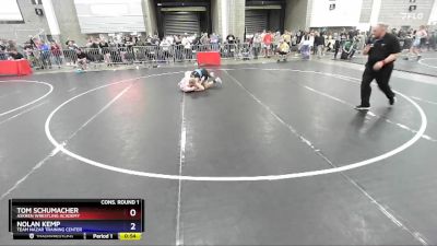 165 lbs Cons. Round 1 - Tom Schumacher, Askren Wrestling Academy vs Nolan Kemp, Team Nazar Training Center