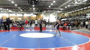 132 lbs Consi Of 8 #2 - Uriah Tippos, Hope vs Caleb Martin, Westerly