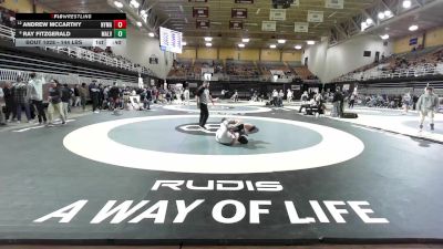 144 lbs Consi Of 4 - Andrew McCarthy, New York Military Academy vs Ray Fitzgerald, Malvern