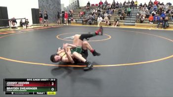 JV-8 lbs Round 5 - Payton Hill, Burlington Notre Dame vs Parker Pagel, Urbandale