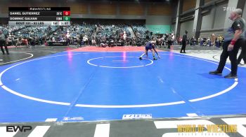 83 lbs Semifinal - Daniel Gutierrez, Silvaback Training Center vs Dominic Galvan, EGWA