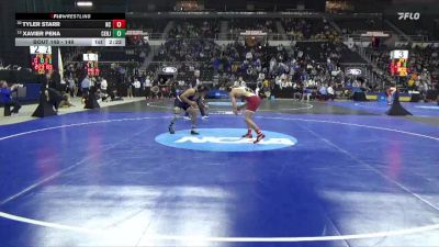 149 lbs Cons. Round 2 - Tyler Starr, North Central (IL) vs Xavier Pena, Centenary (NJ)