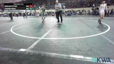 80 lbs Consi Of 4 - BentLee Potter, Prodigy Elite Wrestling vs Cooper Price, Brushy Wrestling Club