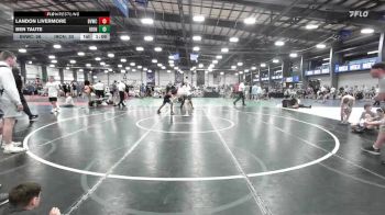 135 lbs Rr Rnd 3 - Landon Livermore, Buffalo Valley Wrestling Club MS Black vs Ben Taute, Iron Faith Wrestling