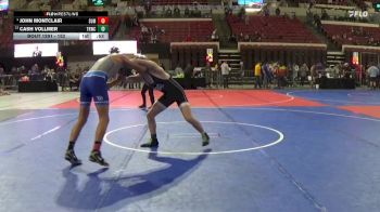 152 lbs Cons. Semi - John Montclair, Big Game Wrestling Club MT vs Cash Vollmer, Tongue River Wrestling Club