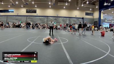 72 lbs Round 7 (8 Team) - Beau Switzer, FCA Hurricanes vs William Huffman, Full Circle