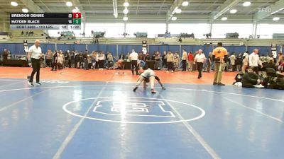 113 lbs 3rd Place - Hayden Black, VA vs Brendon Oehme, SD