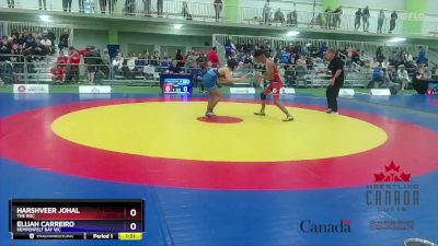 60kg Cons. Round 2 - Harshveer Johal, The ROC vs Elijah Carreiro, Kempenfelt Bay WC