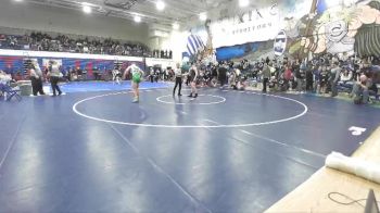 165 lbs Cons. Round 3 - Hunter Nicholson, East Valley (Spokane) vs Keith Gulbrandsen, Moscow