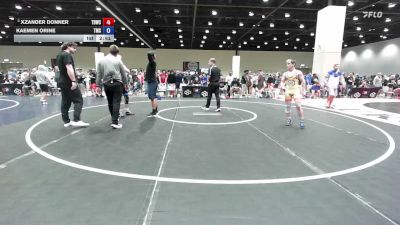 113 lbs Cons. Semis - Xzander Donner, Tiger Den Wrestling Club vs Kaemen Orine, TMS