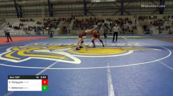 Consolation - Sebas Swiggum, Unattached-Minnesota vs Tyler Waterson, Minnesota