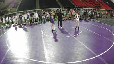 81 lbs Weston Ekle, Alaska 1 14U Boys vs Lucas Wood, Montana 14U Boys