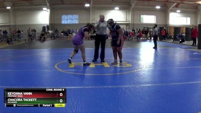 235 lbs Cons. Round 5 - Keyonna Vann, FREMONT ROSS vs Chacora Tackett, ALLIANCE