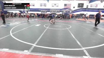132 lbs Champ. Round 2 - Aidan Mueller, Corona vs Garrett Berry, Alta Loma