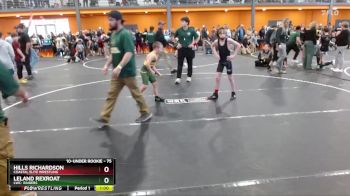 75 lbs Cons. Round 1 - Leland Rexroat, LWC: Raiders vs Hills Richardson, Coastal Elite Wrestling
