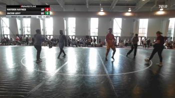 285 lbs Round Of 32 - Hayden Haynes, Appalachian State vs Jacob Levy, North Carolina