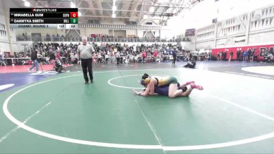 125 lbs Champ. Round 2 - Mirabella Gum, College Park vs Dannyka Smith, Willits