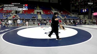 150 lbs Cons. Sub-rd Of 16 - Stone Redmon, MI vs Dayton Fitzgibbon, WA