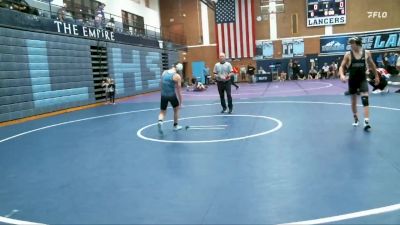 120 lbs Champ. Round 2 - Easton Olson, Riverton vs Cash Owens, Sky View