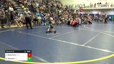 48 lbs Round Of 16 - Jack Badaracco, Seneca Valley vs Grey Moenich, Felix Wrestling Acad.