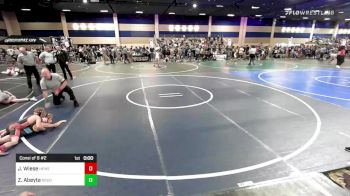 70 lbs Consi Of 8 #2 - Jaycob Wiese, Hemet WC vs Zachary Abeyta, Rough House