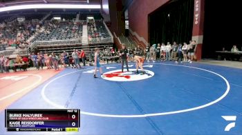 110 lbs Quarterfinal - Burke Malyurek, Touch Of Gold Wrestling Club vs Kaige Reisdorfer, Tri-State Grapplers